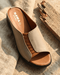 CONTOURED COMFORT OPEN-TOE 647 BR - Sawa.pkWomen footwear shoes affordable