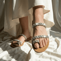 Midnight Onyx Gem Flats 322 BK - Sawa.pkWomen footwear shoes affordable