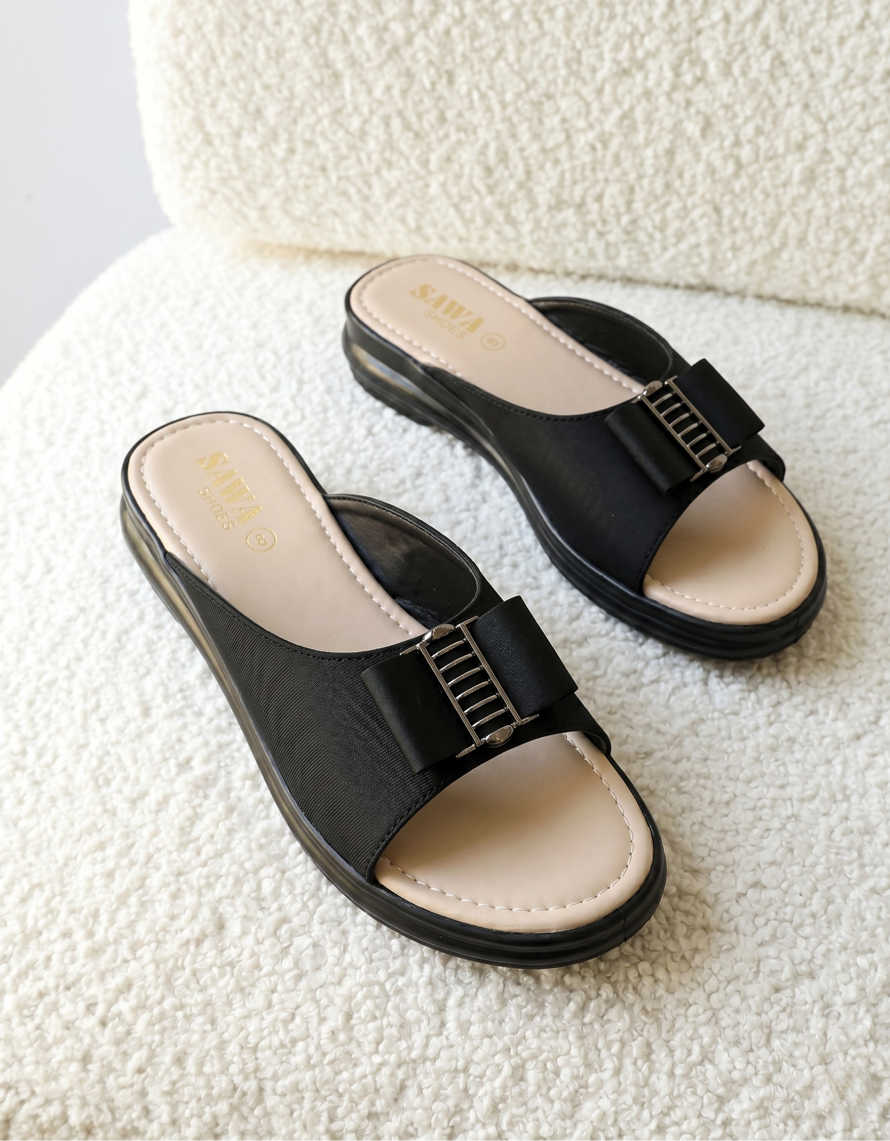 Slippers Women Black 630 BK