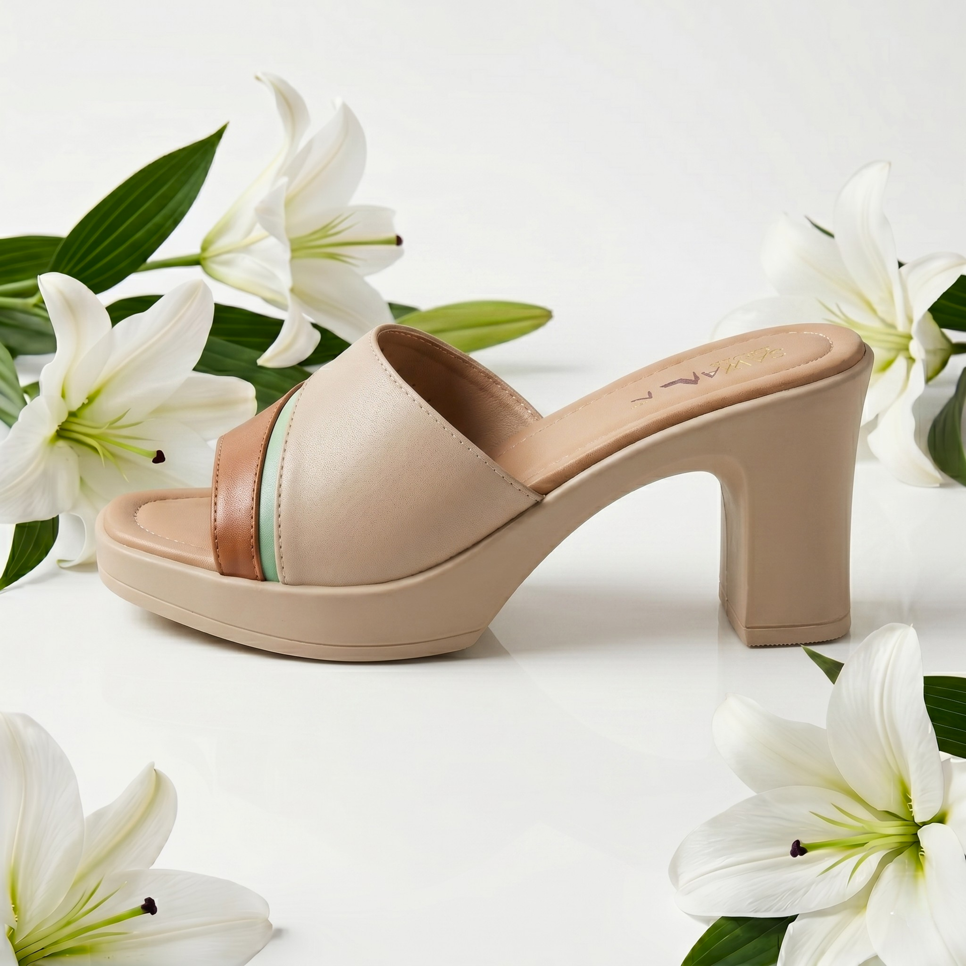 heels for women in multi shade