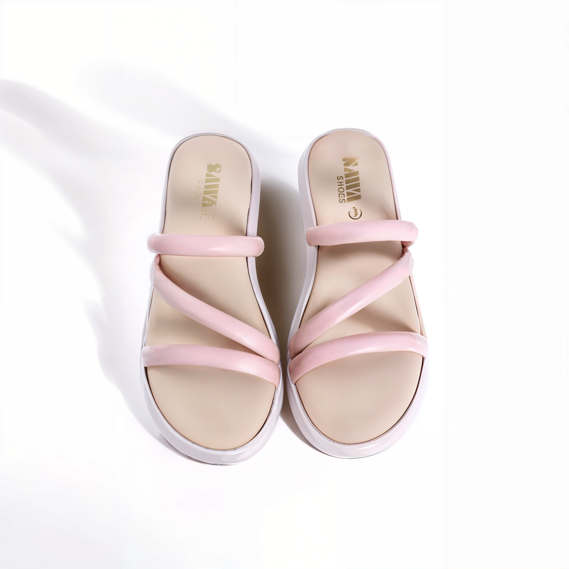 PINK CASUAL SLIPPERS 643 PN