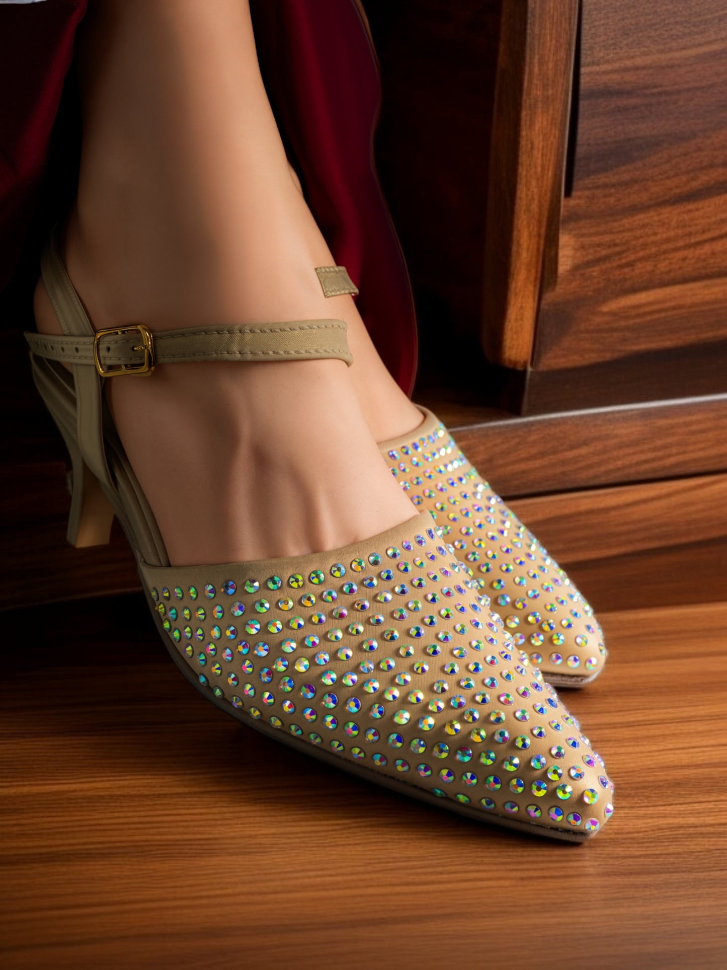 GOLDEN FANCY PUMPS 524 G