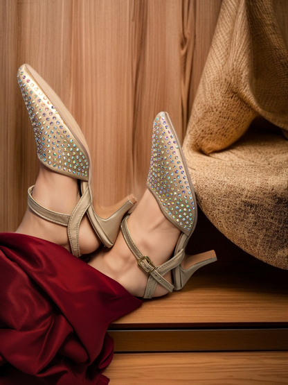 GOLDEN FANCY PUMPS 524 G