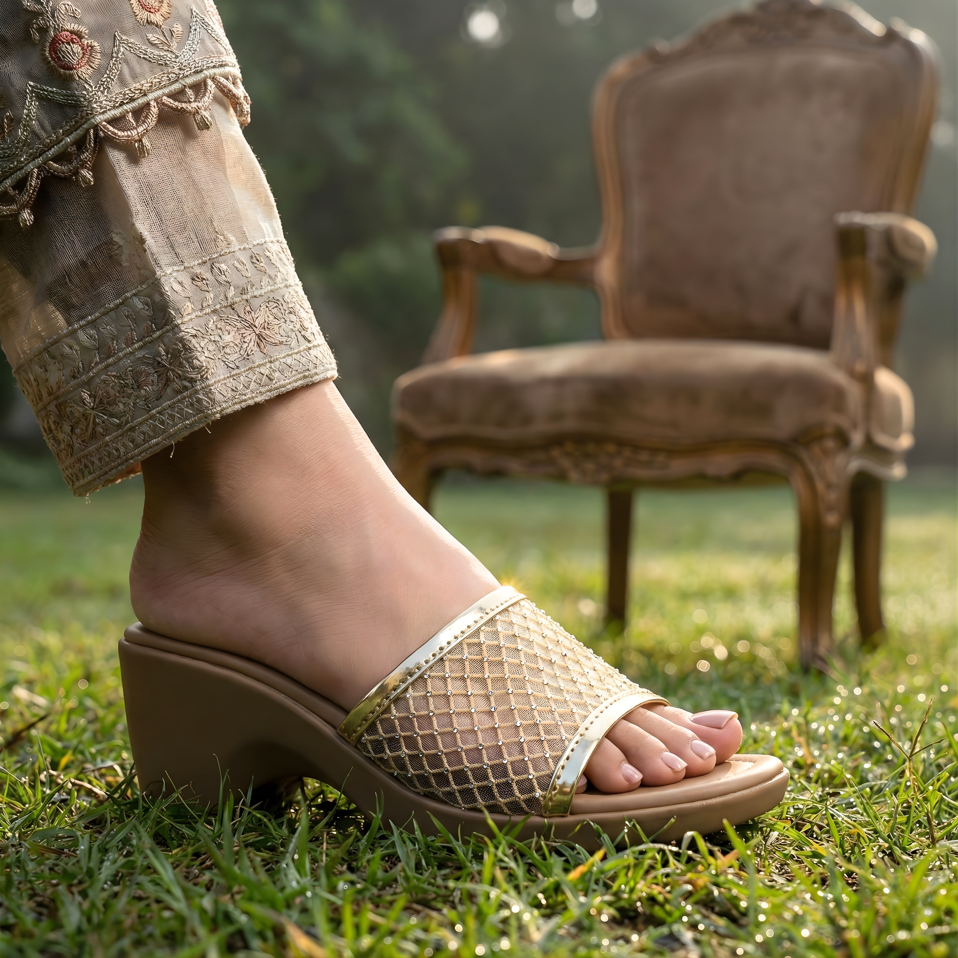 Elegant Festive Heels 537 G