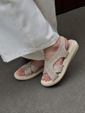 Champagne Sparkle Comfort Sandals 400 F