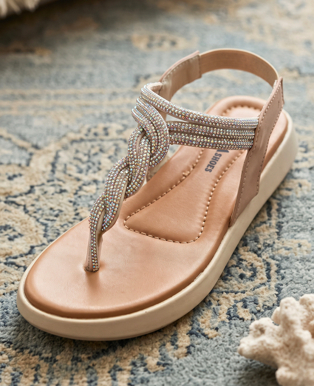 Ergo-Chic Sparkling Sandals 437 G