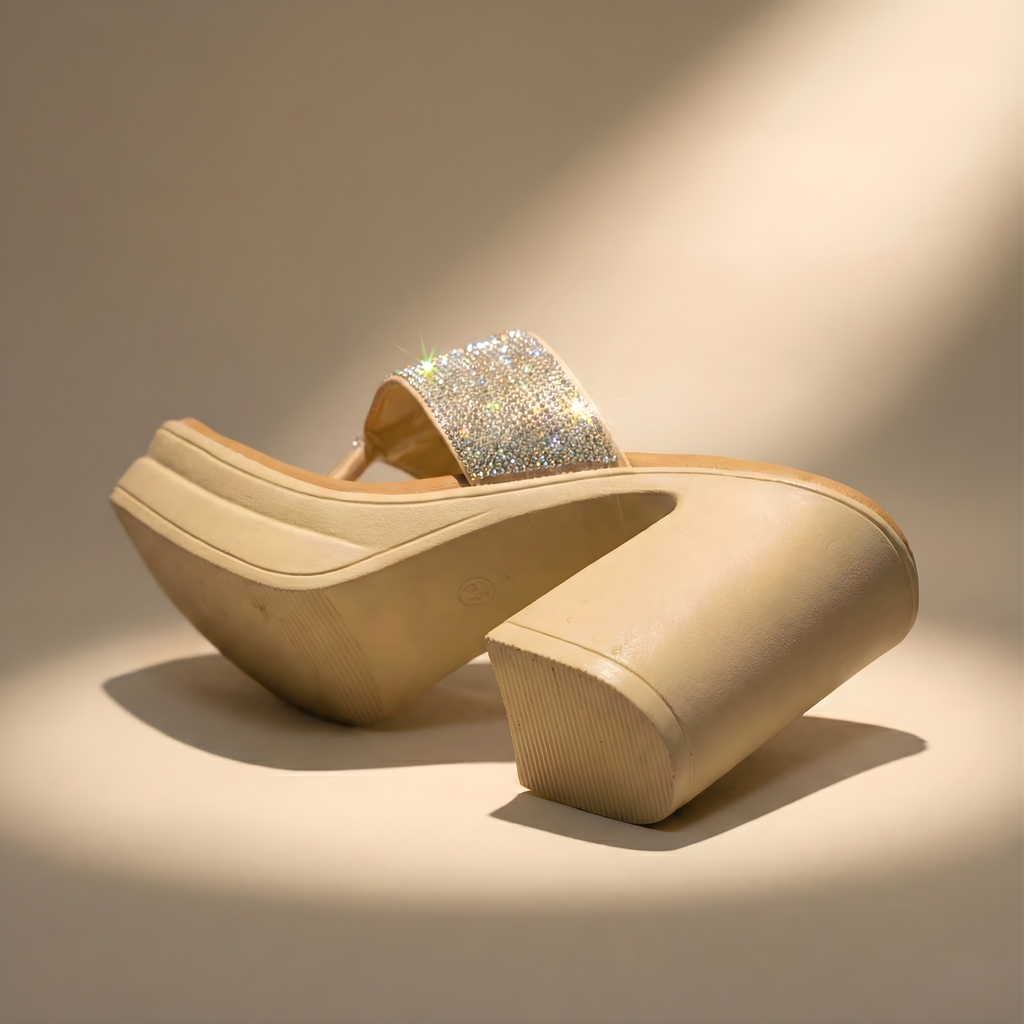 Fancy Block Heels 709 G