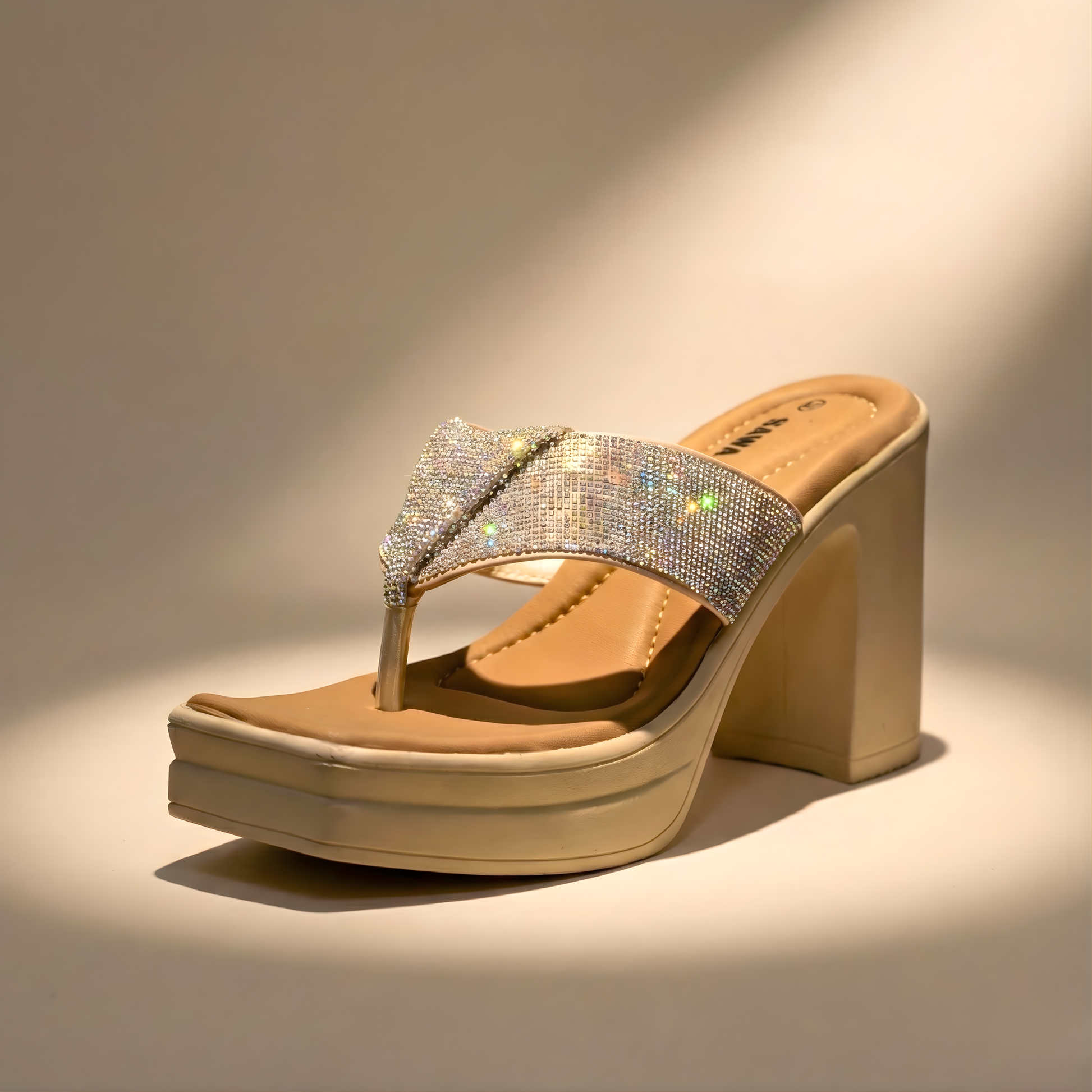 Fancy Block Heels 709 G