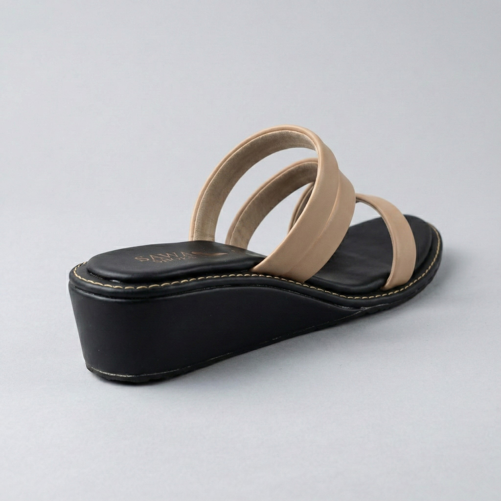 TRIPLE STRAP WEDGES 212 F