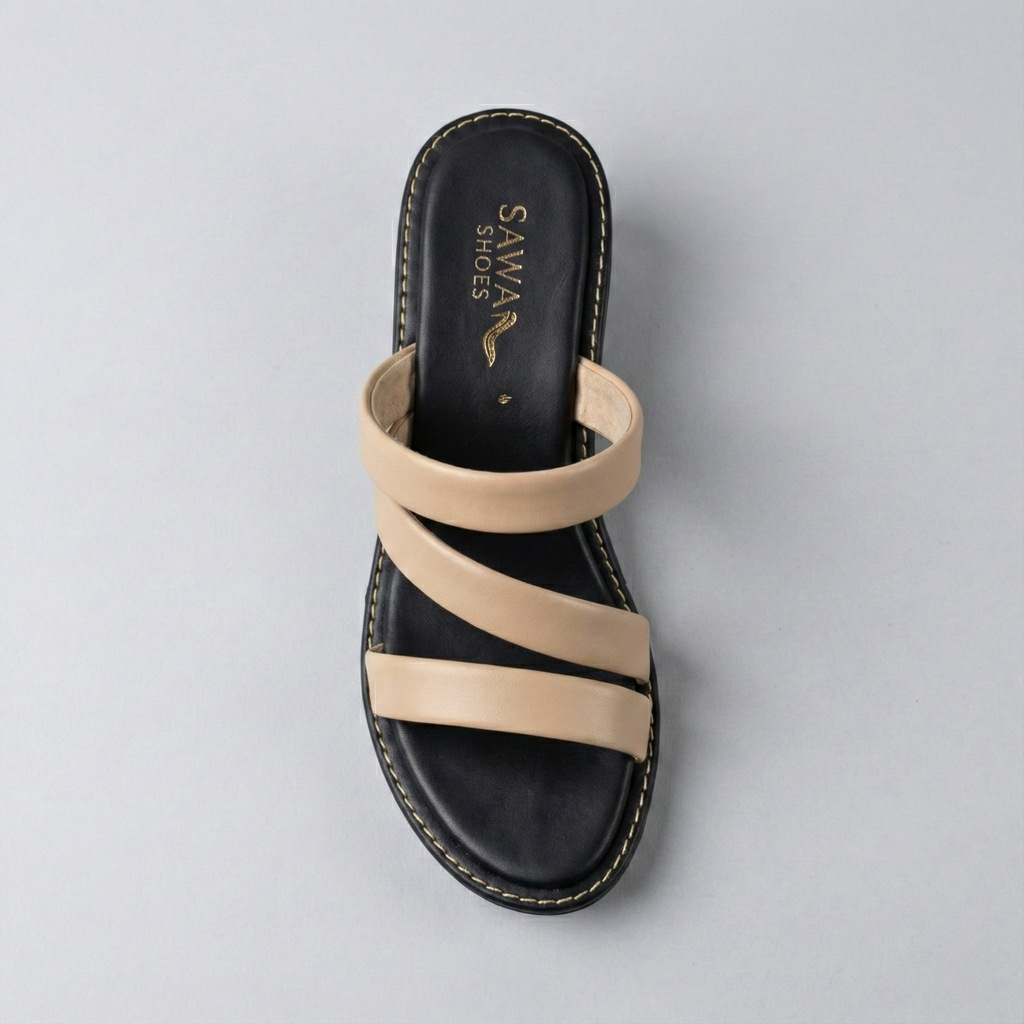 TRIPLE STRAP WEDGES 212 F