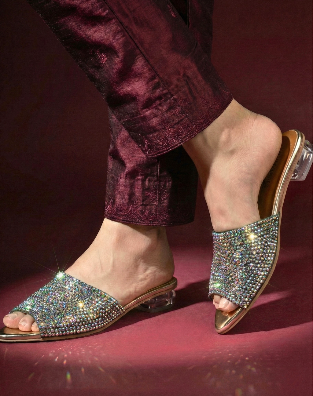 CHAMPAGNE AURORA PEEP-TOES 608 G