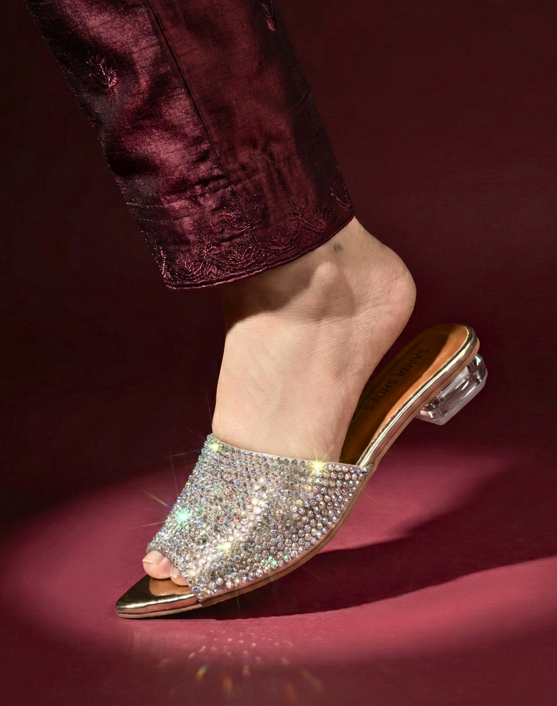 CHAMPAGNE AURORA PEEP-TOES 608 G