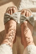 CRYSTAL BOW SLIDES 615 G - Sawa.pkWomen footwear shoes affordable