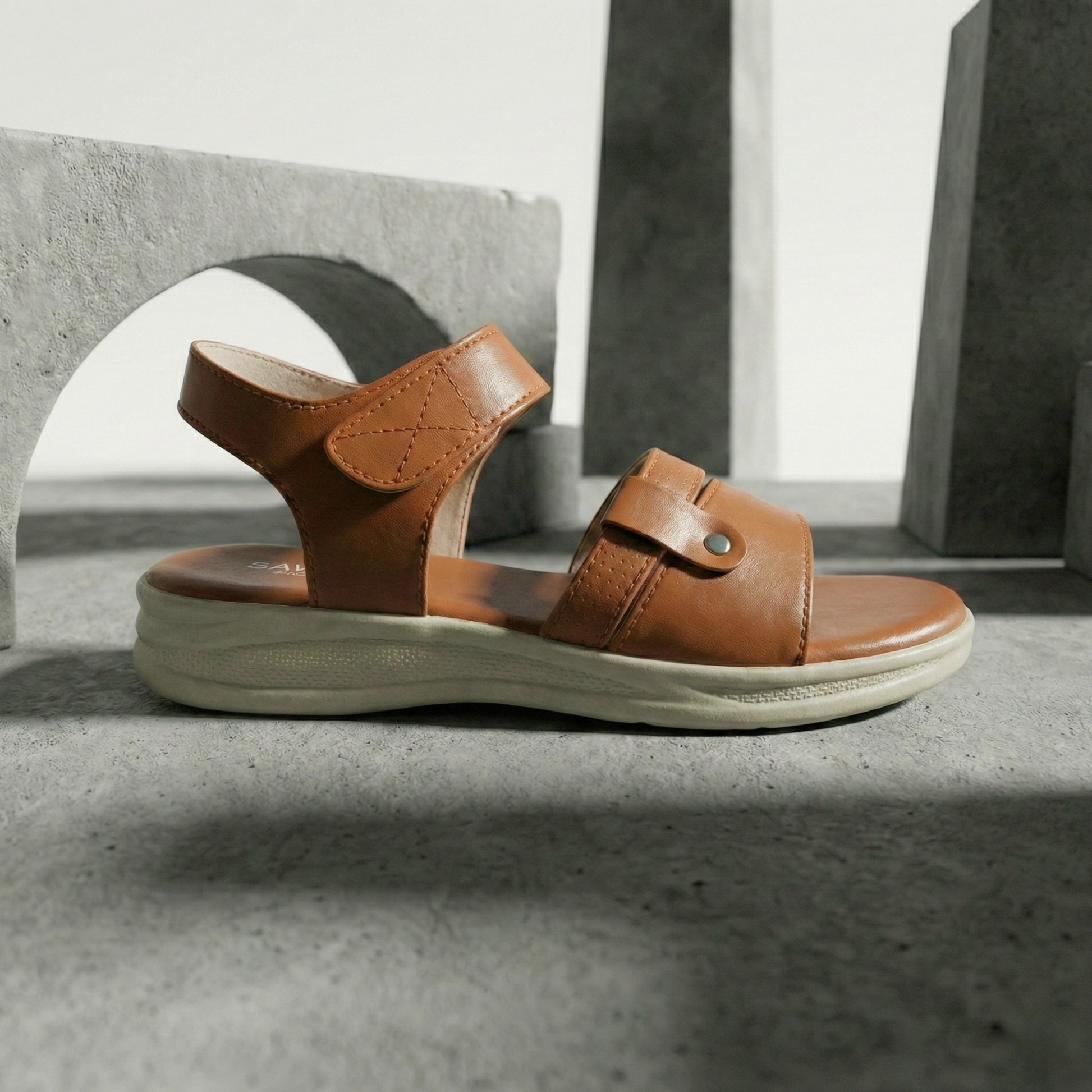 Brown sandal for women-best prices in pakistan