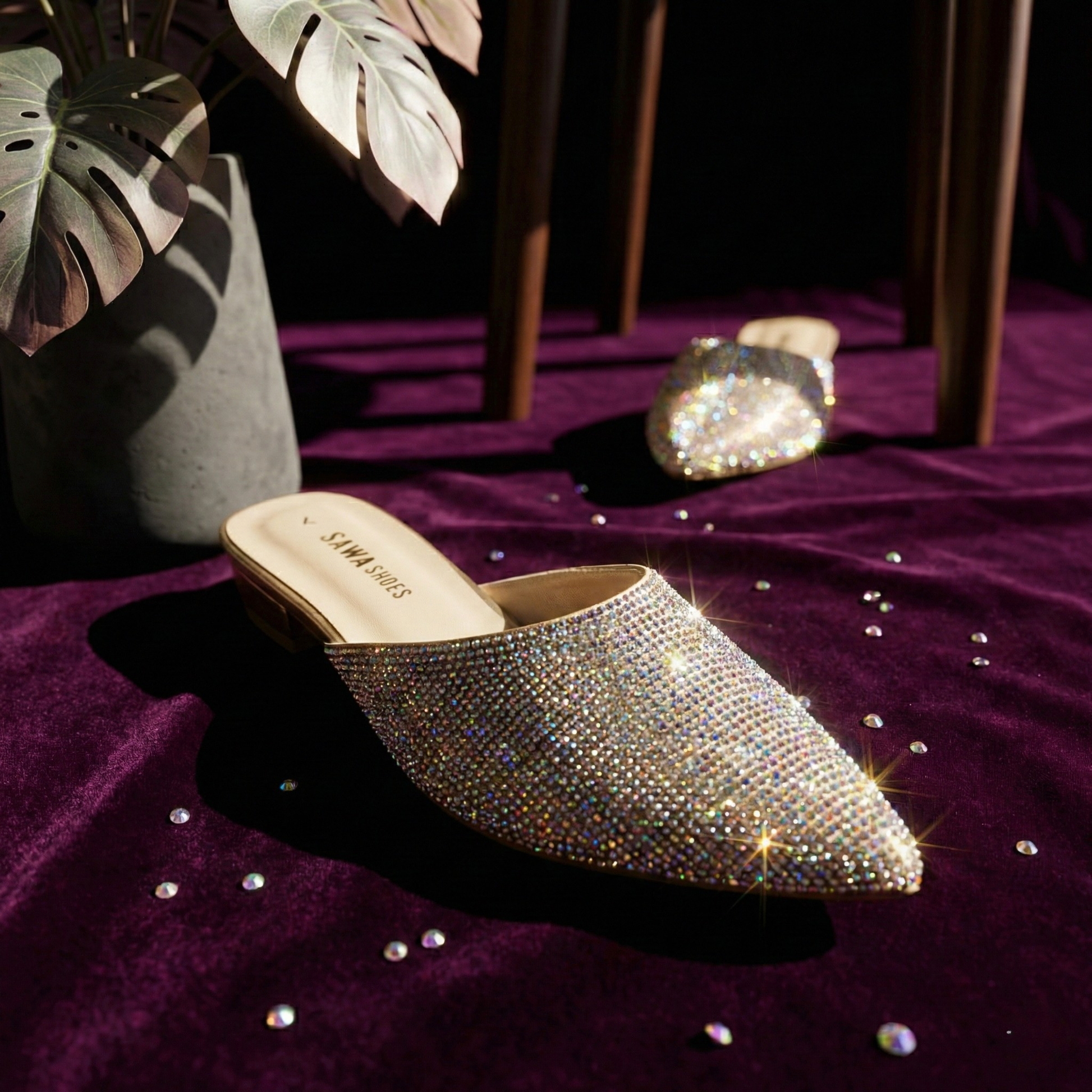 Starry Crystal Mules  511 G