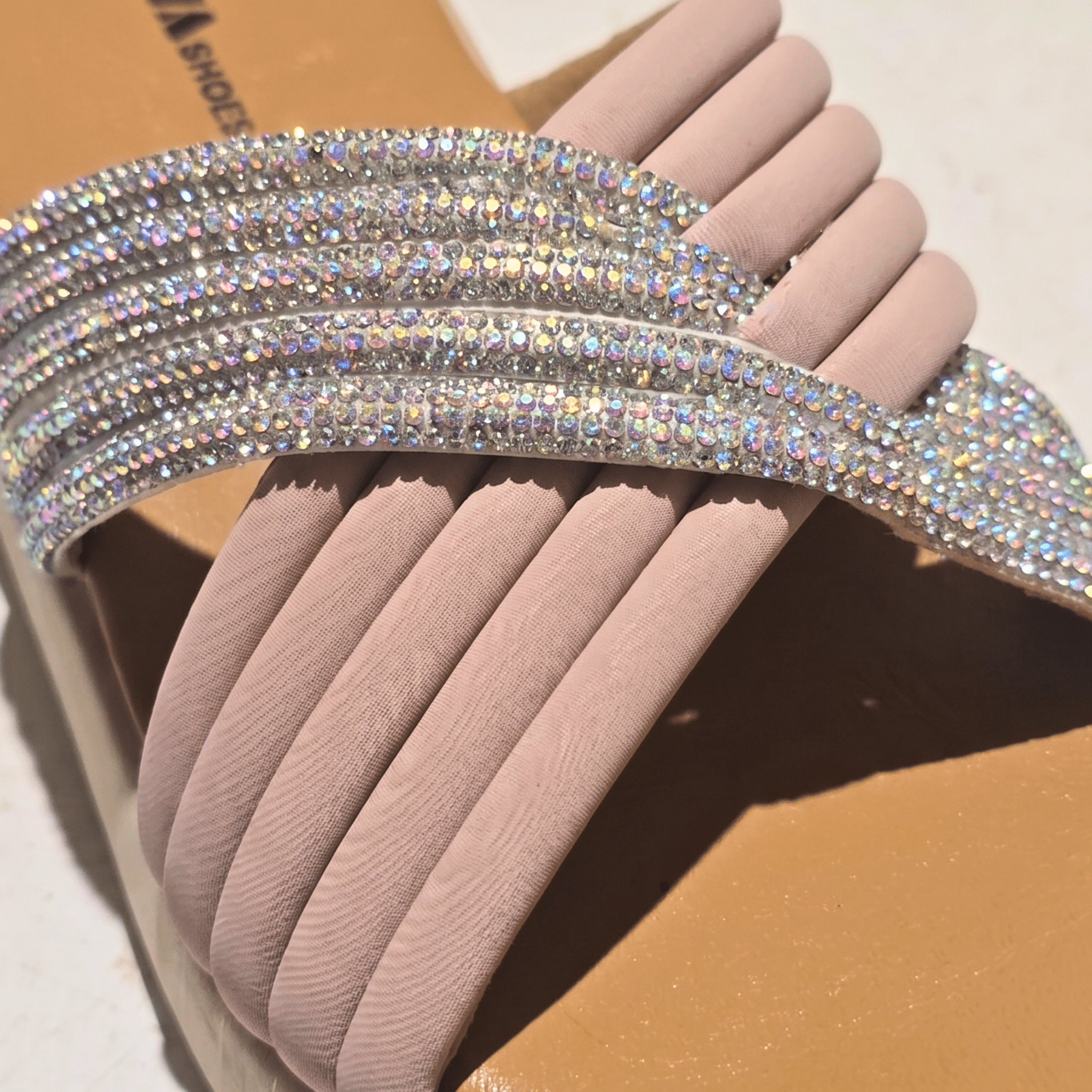 Shimmer & Strut Padded Slides 468 F - Sawa.pkWomen footwear shoes affordable