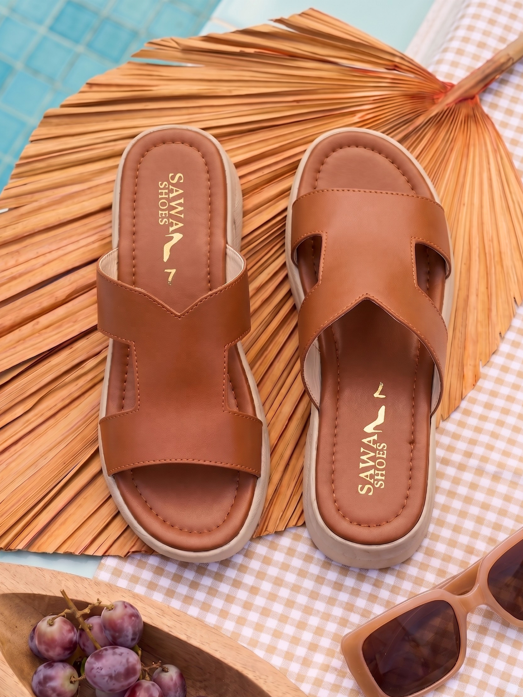 Cinnamon Comfort Slides 416 MS