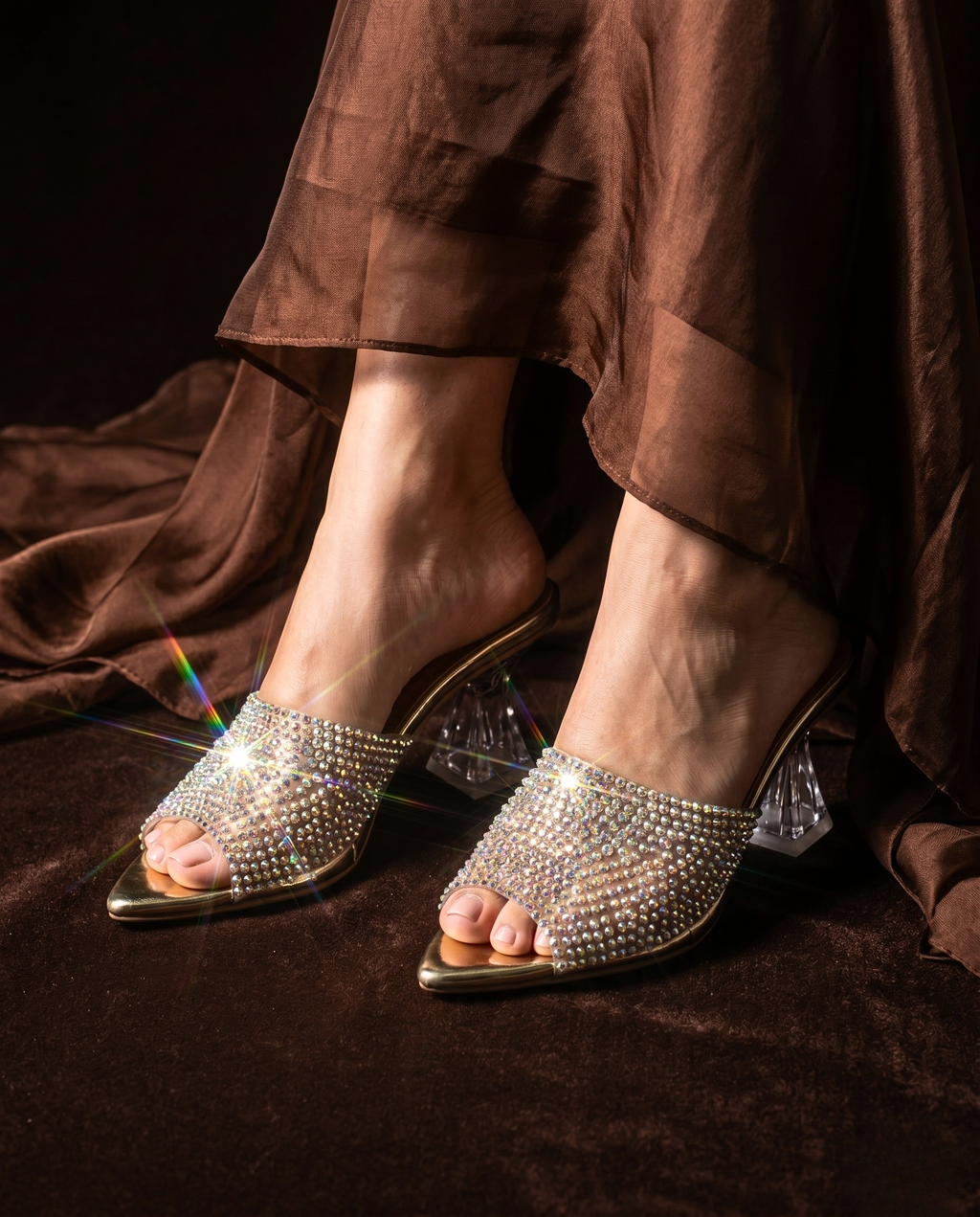 FORMAL TRANSPARENT HEELS 533 G