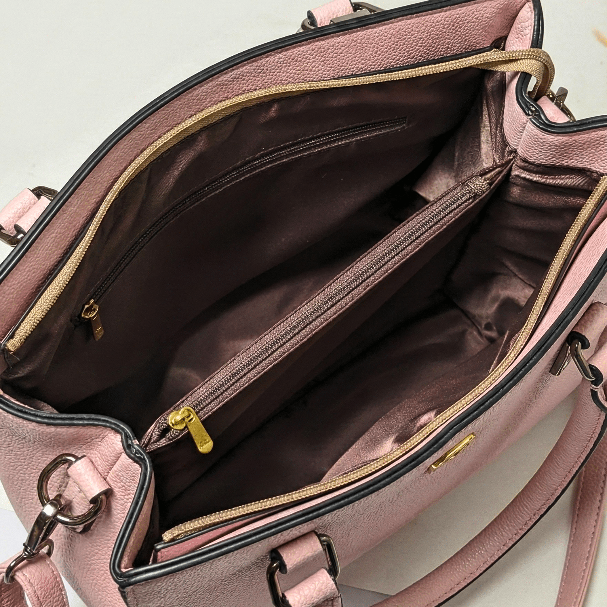 Classic Pink Textured Leather Tote 961 PN - Sawa.pkWomen footwear shoes affordable