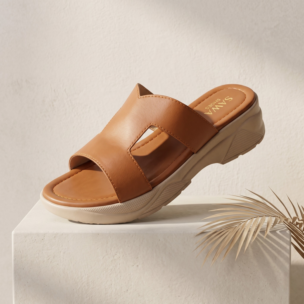 Cinnamon Comfort Slides 416 MS