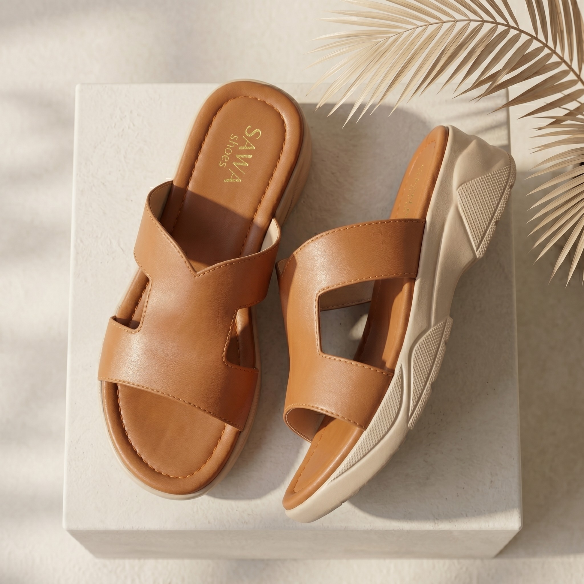 Cinnamon Comfort Slides 416 MS
