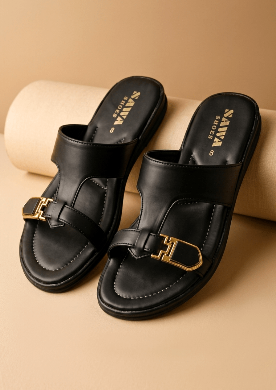Black Casual Slides 614 Bk - Sawa.pkWomen footwear shoes affordable