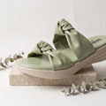 Sage Green Knot Slides 421 GN