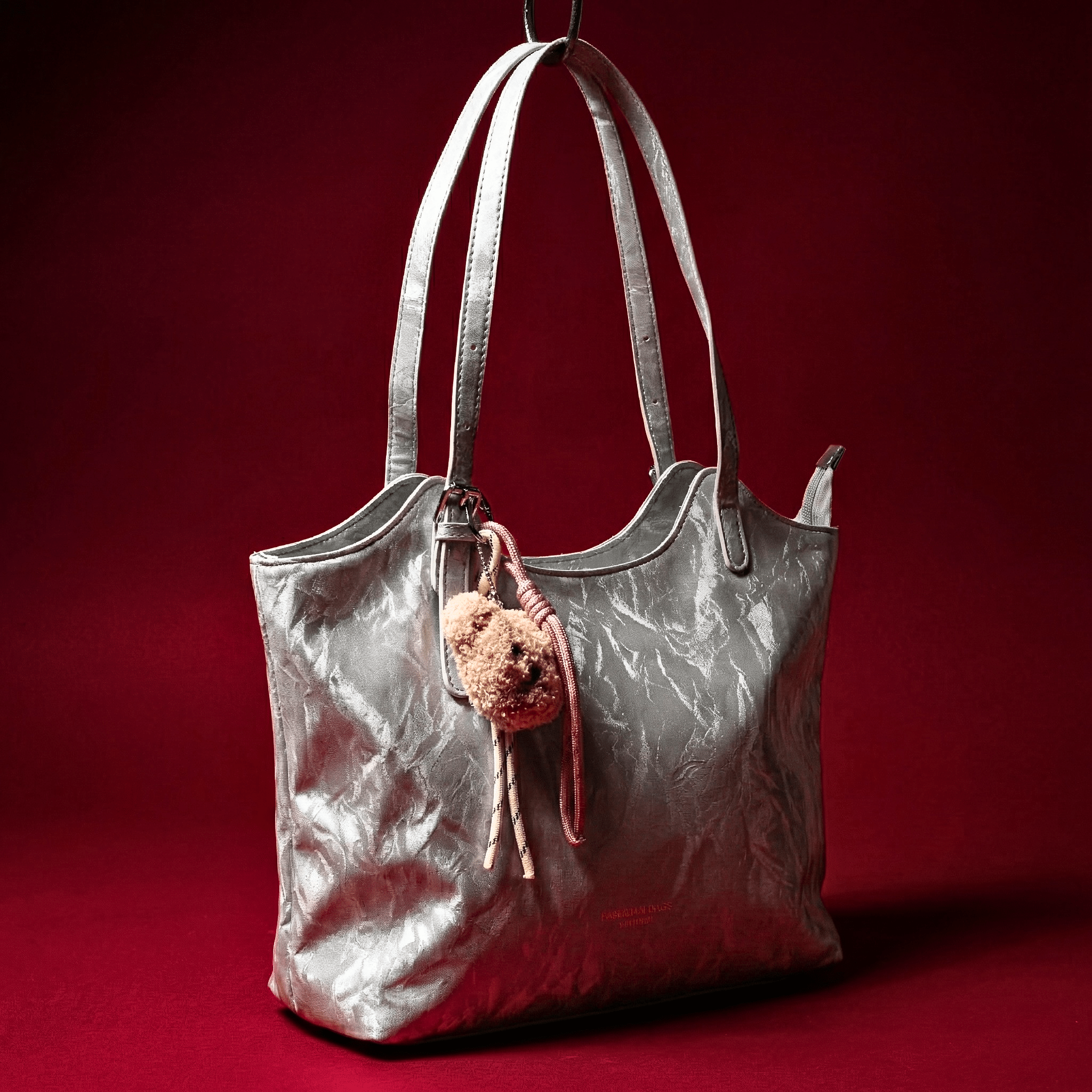 Metallic Crinkle Tote Bag 1754 S - Sawa.pkWomen footwear shoes affordable