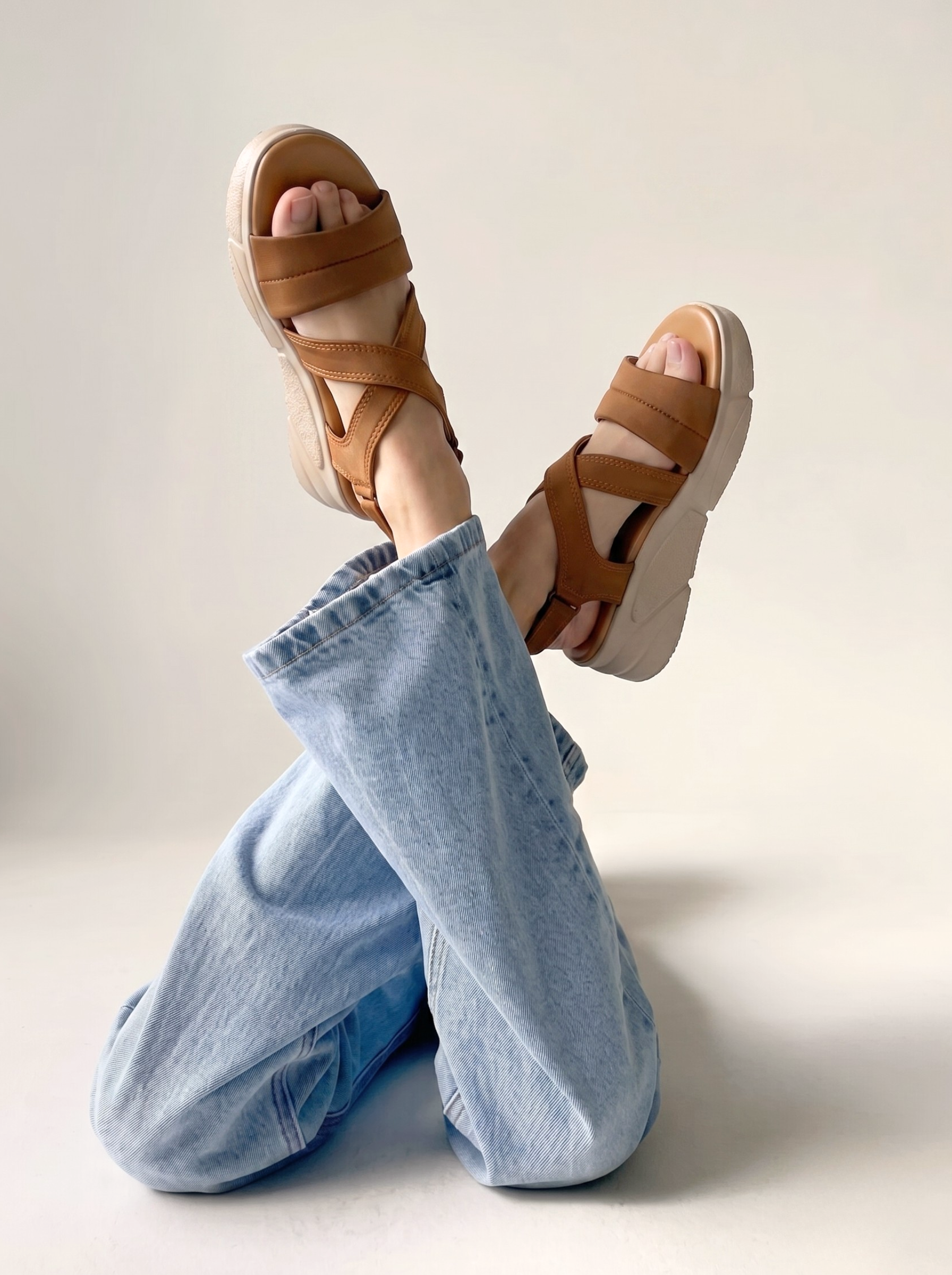Brown Casual Sandals 465  BR