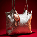 Metallic Crinkle Tote Bag 1754 S - Sawa.pkWomen footwear shoes affordable