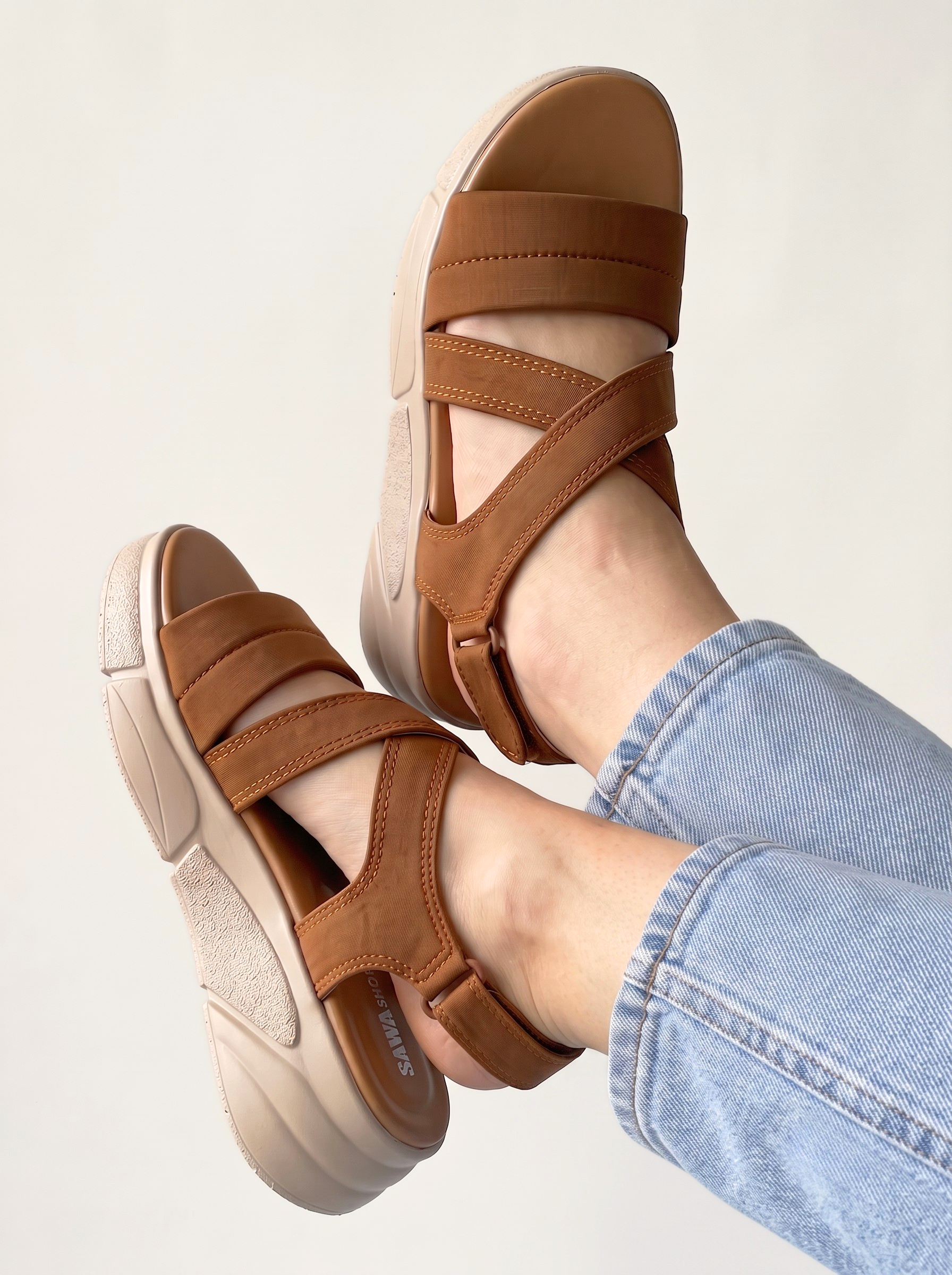 Brown Casual Sandals 465  BR