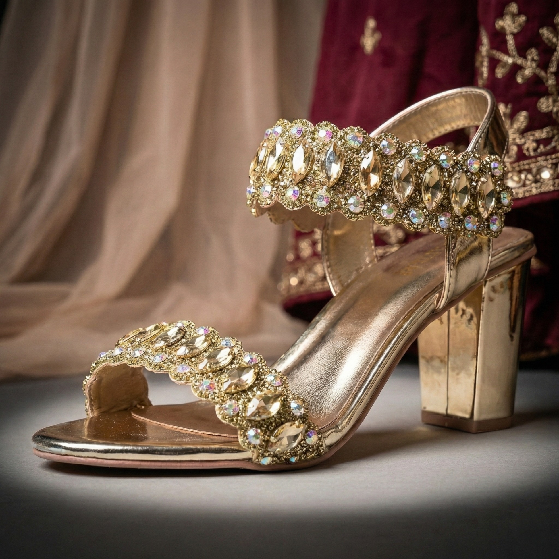 LUXE GOLDEN HEELS 540 G