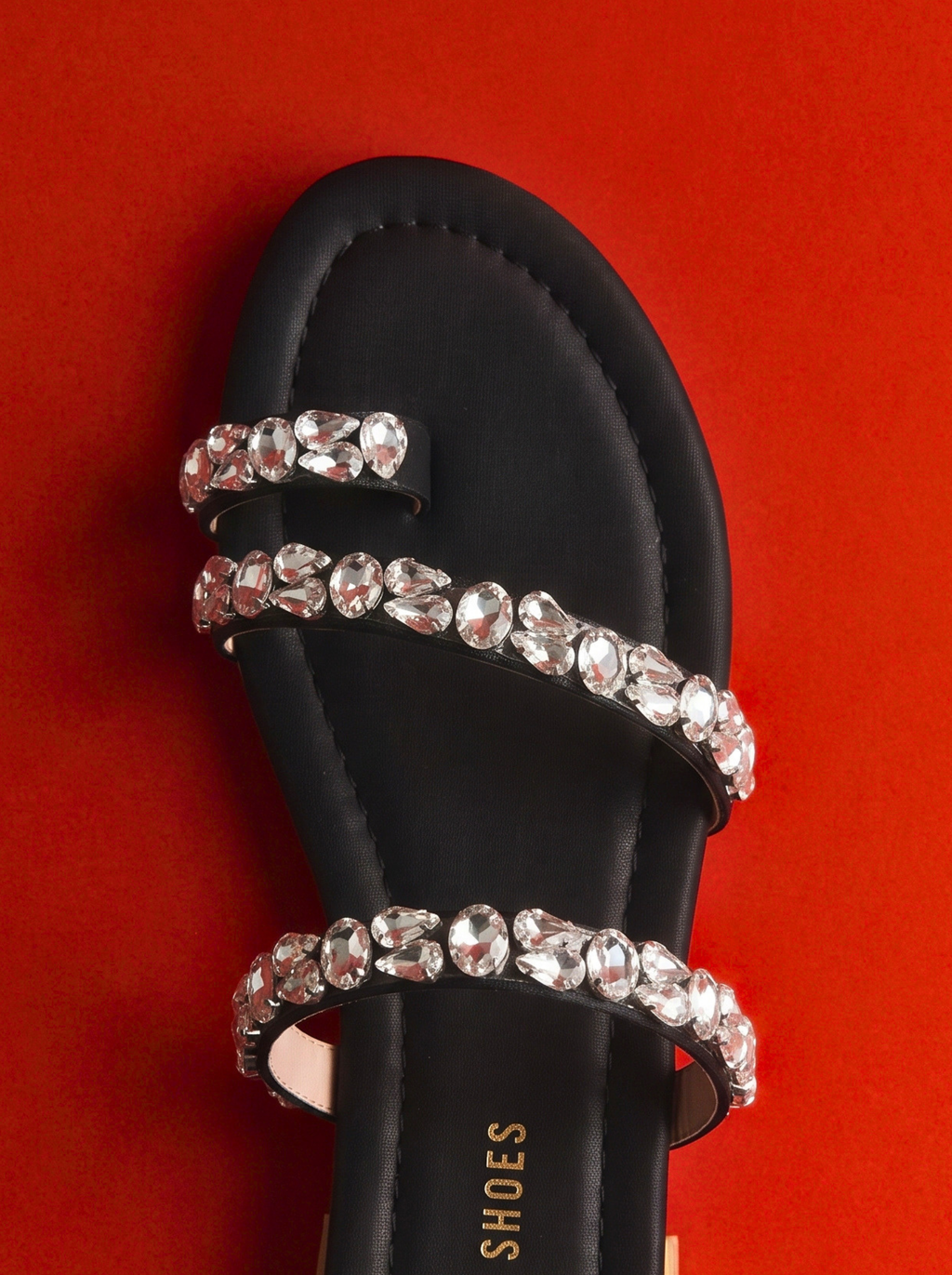 Midnight Onyx Gem Flats 322 BK