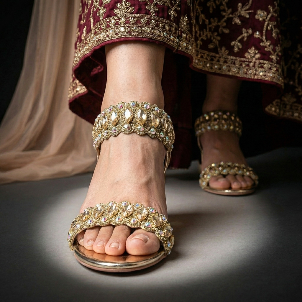 LUXE GOLDEN HEELS 540 G