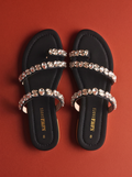 Midnight Onyx Gem Flats 322 BK