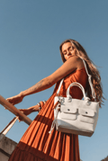 Premium Pebbled Leather Handbag for Women 9724 W - Sawa.pkWomen footwear shoes affordable