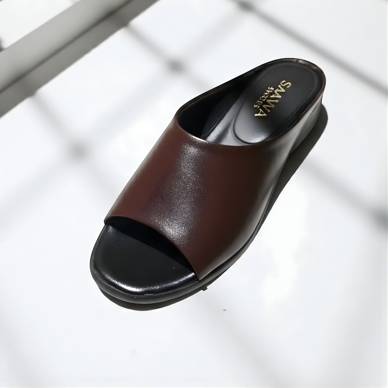 MAROON CASUAL SLIPPERS 641 MR