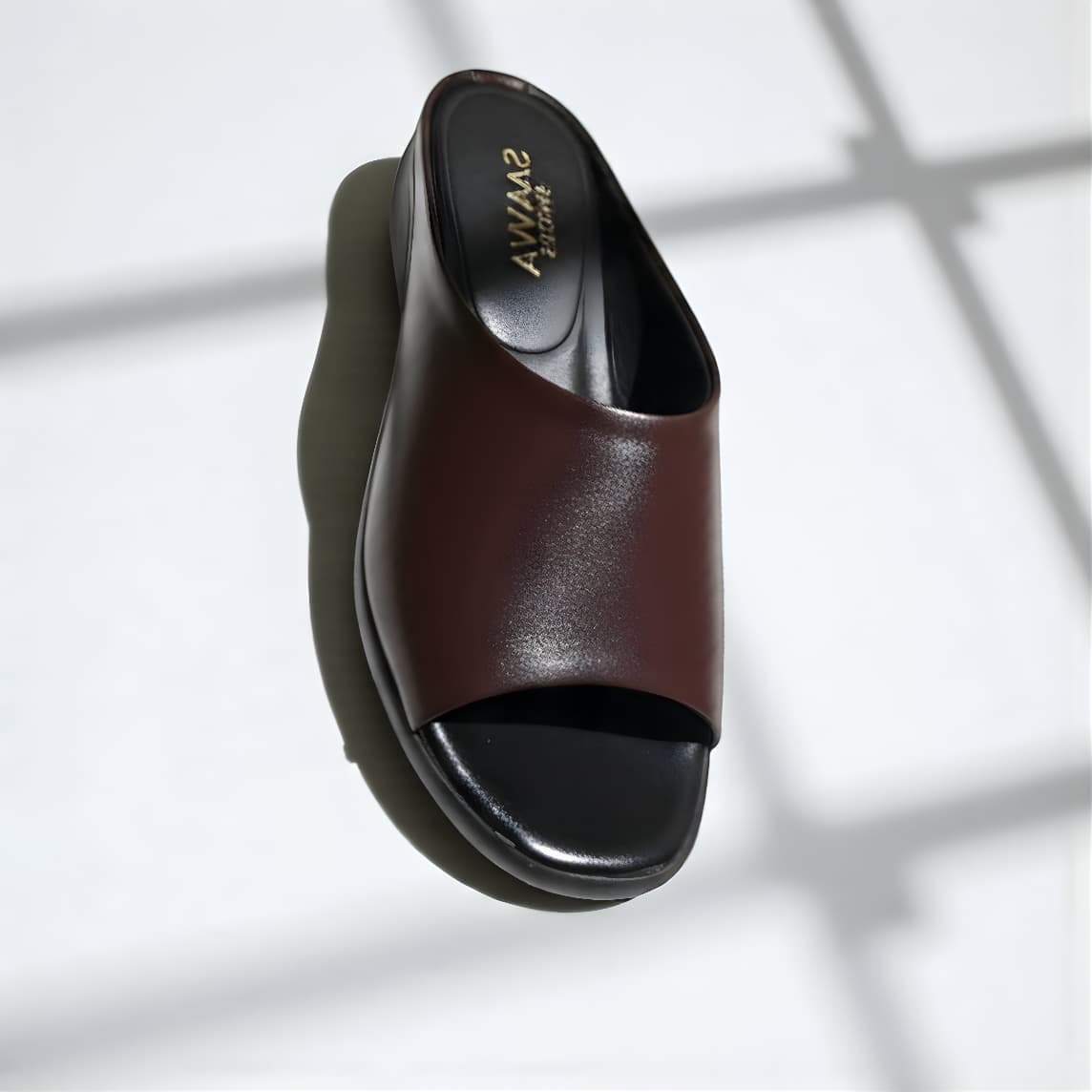 MAROON CASUAL SLIPPERS 641 MR