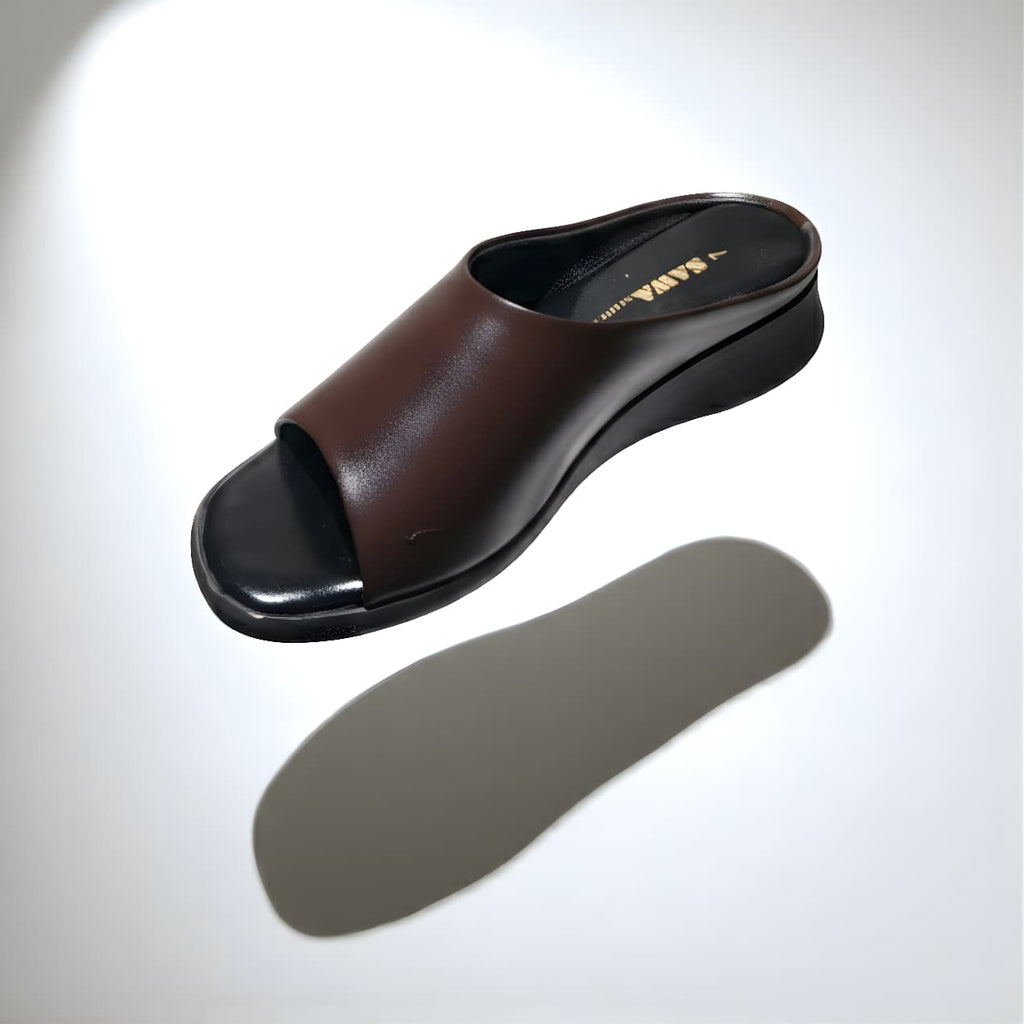 MAROON CASUAL SLIPPERS 641 MR