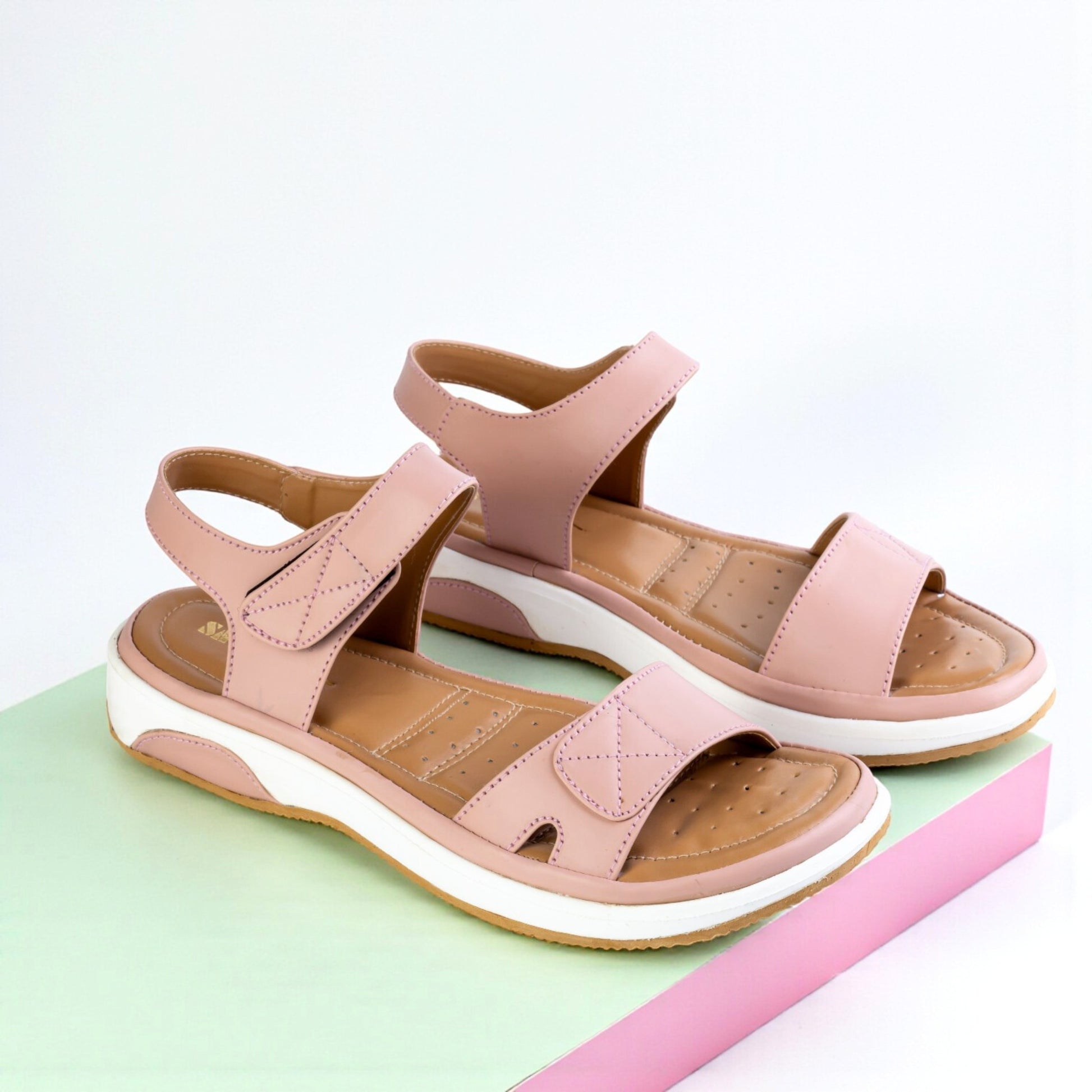 CASUAL PINK SANDALS 495 PN