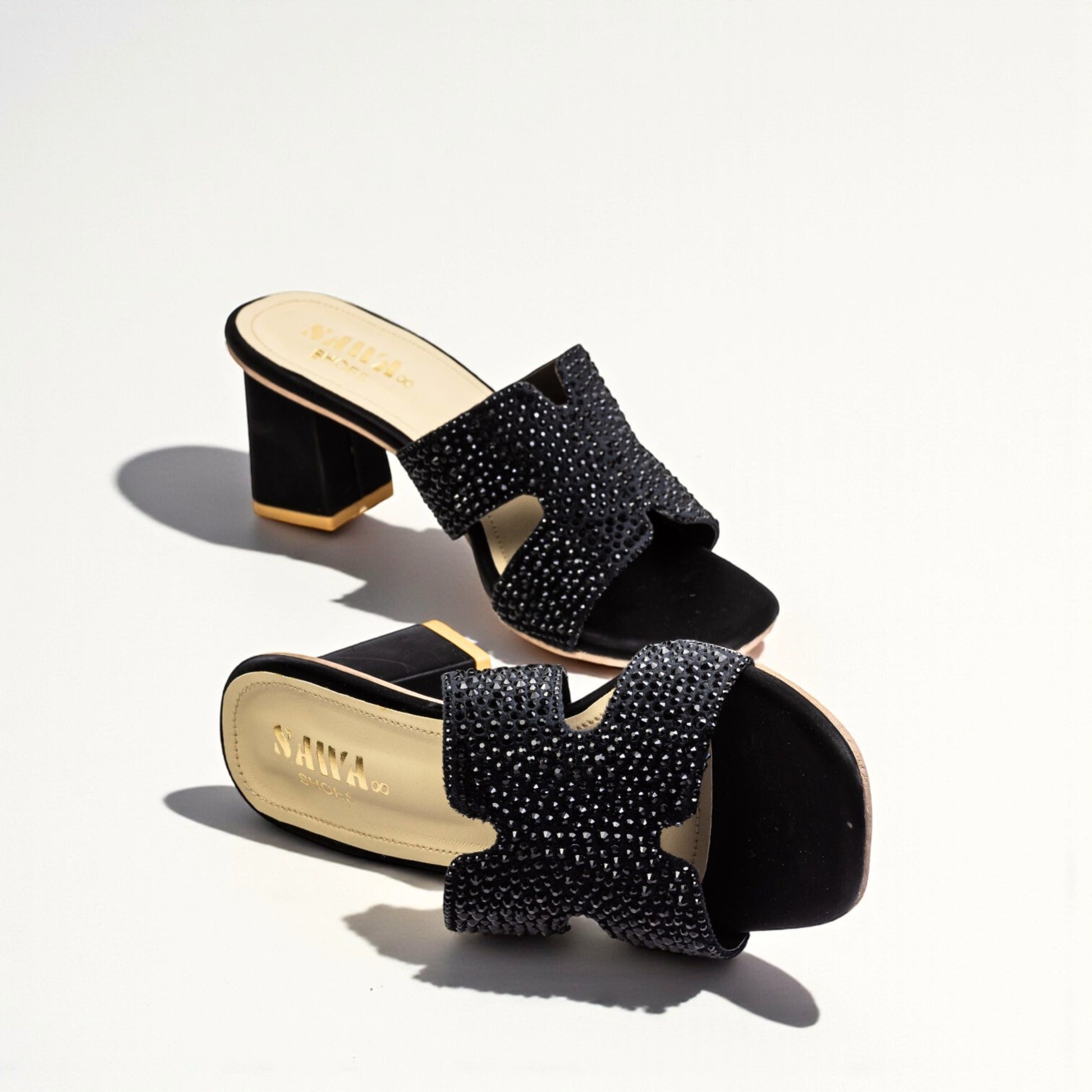 BLACK FORMAL SHOES 546 BK