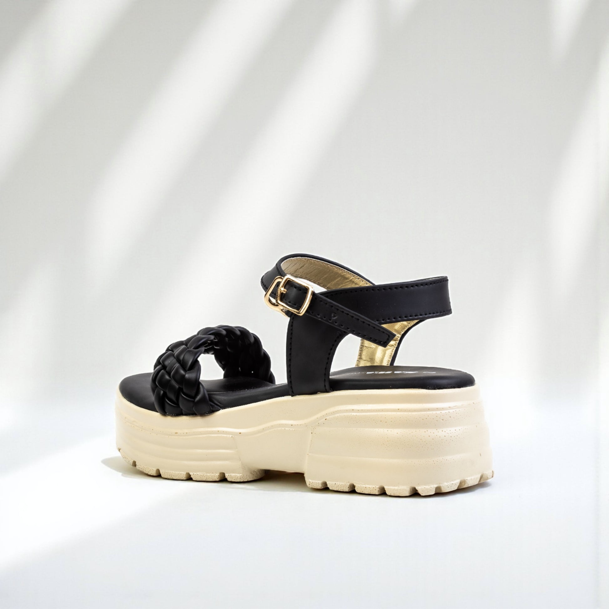 CASUAL WEDGES  SANDALS 435 BK