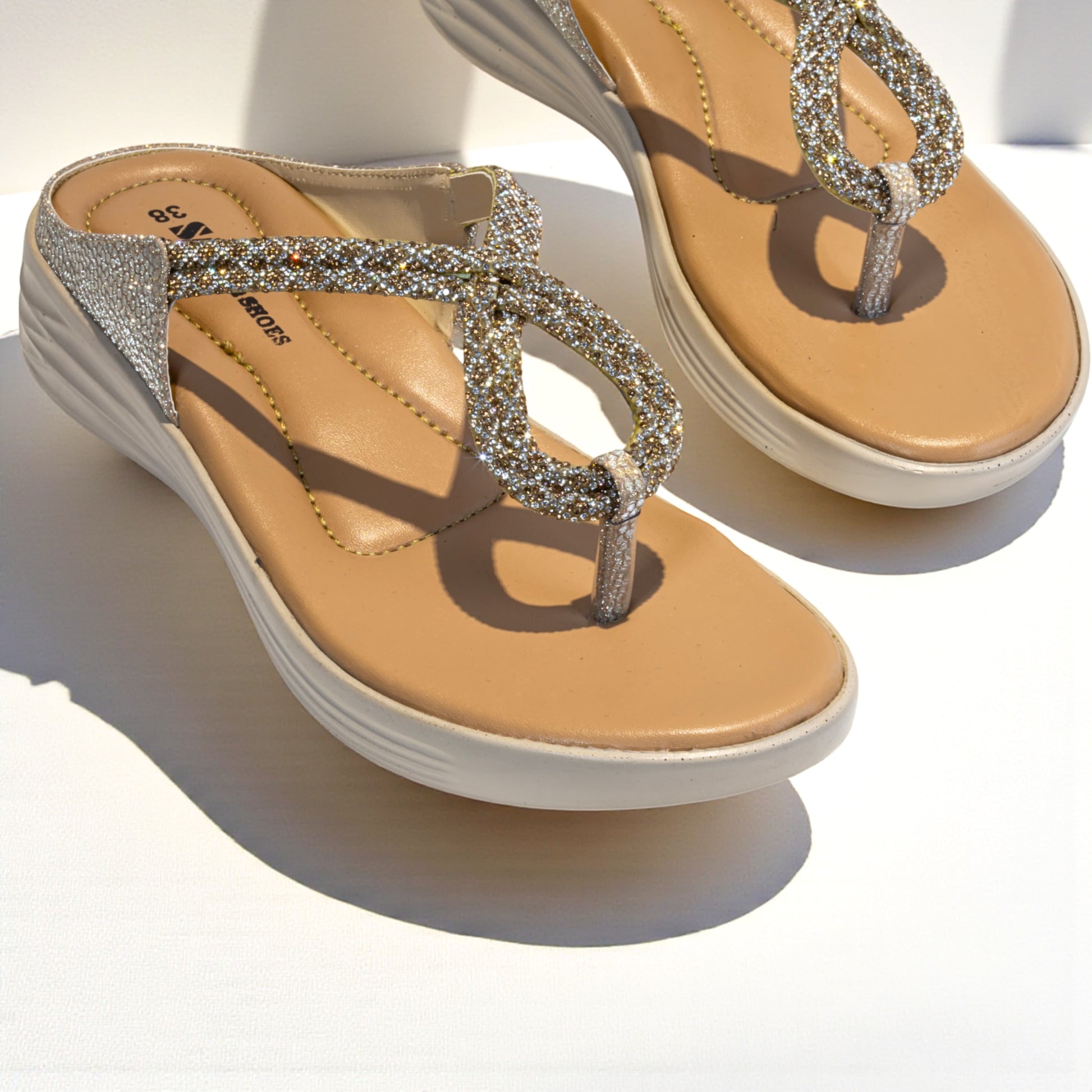 GOLDEN FORMAL SLIPPERS 461 G