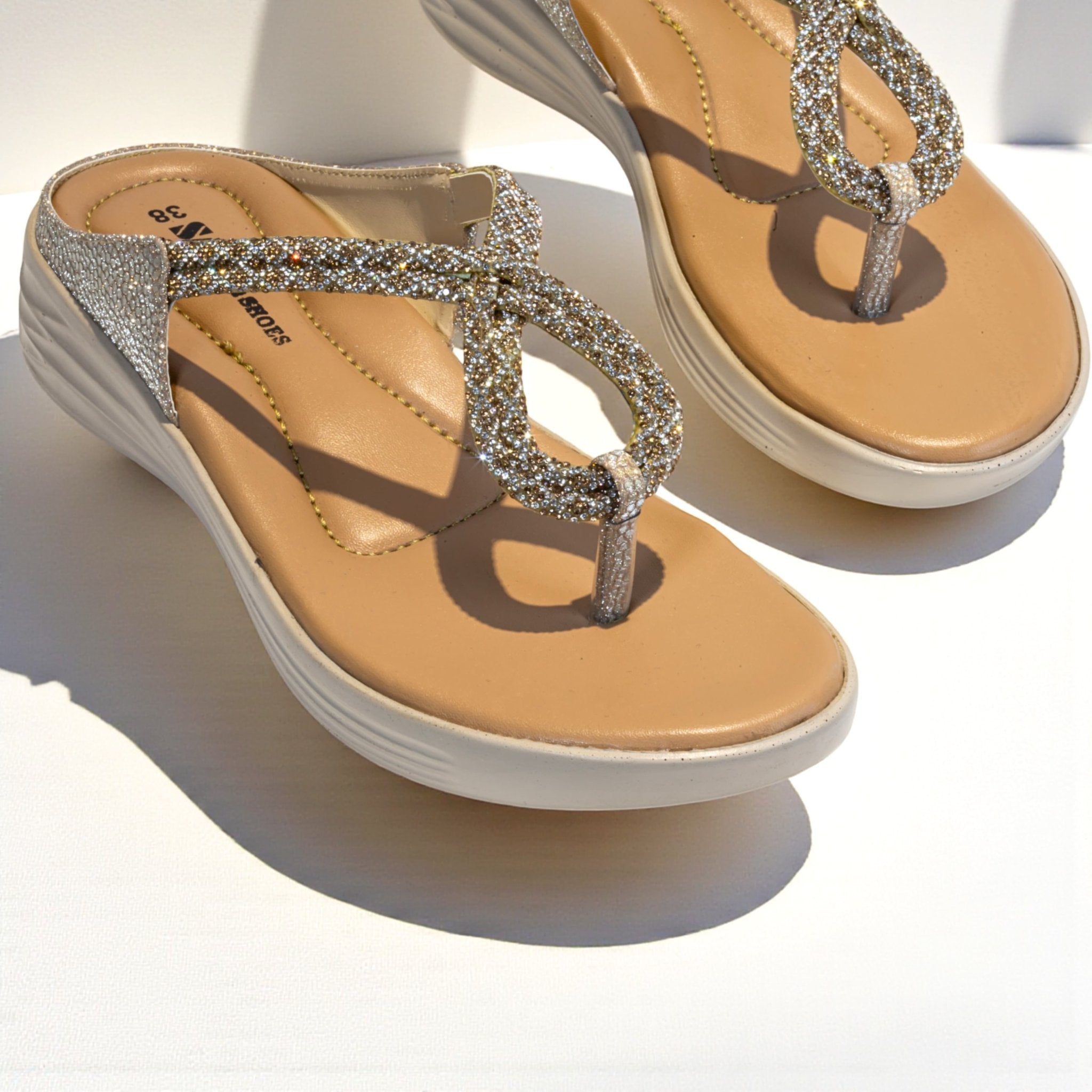 GOLDEN FORMAL SLIPPERS 461 G - Sawa.pkWomen footwear shoes affordable