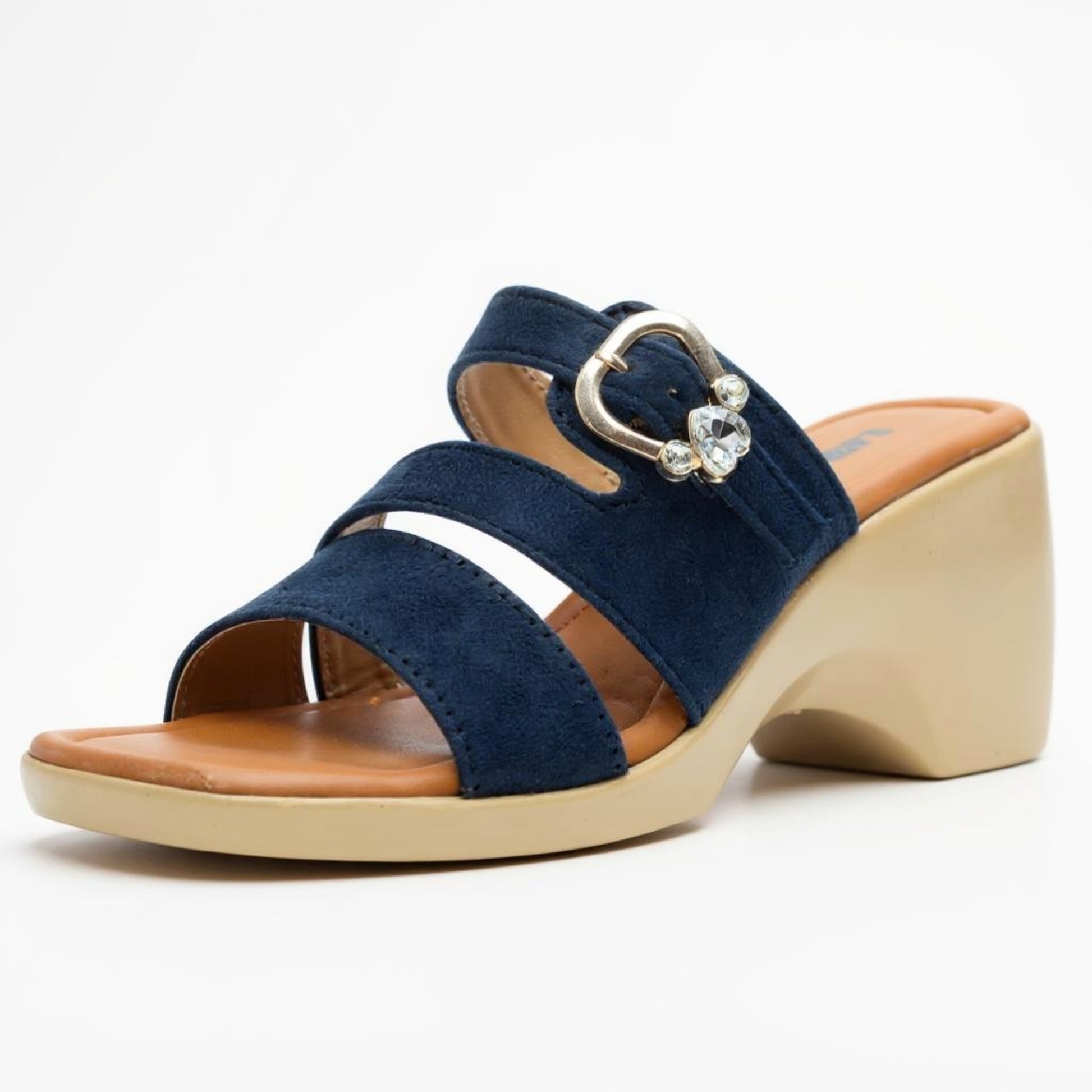 CASUAL BLUE WEDGES 552 BL
