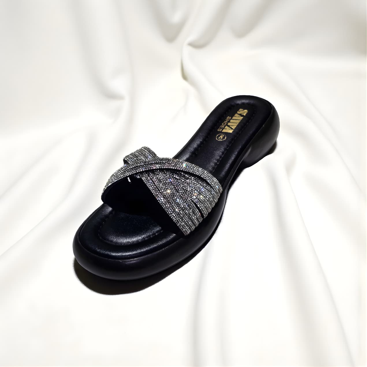 PREMIUM FORMAL SLIDES 497 BK - Sawa.pkWomen footwear shoes affordable