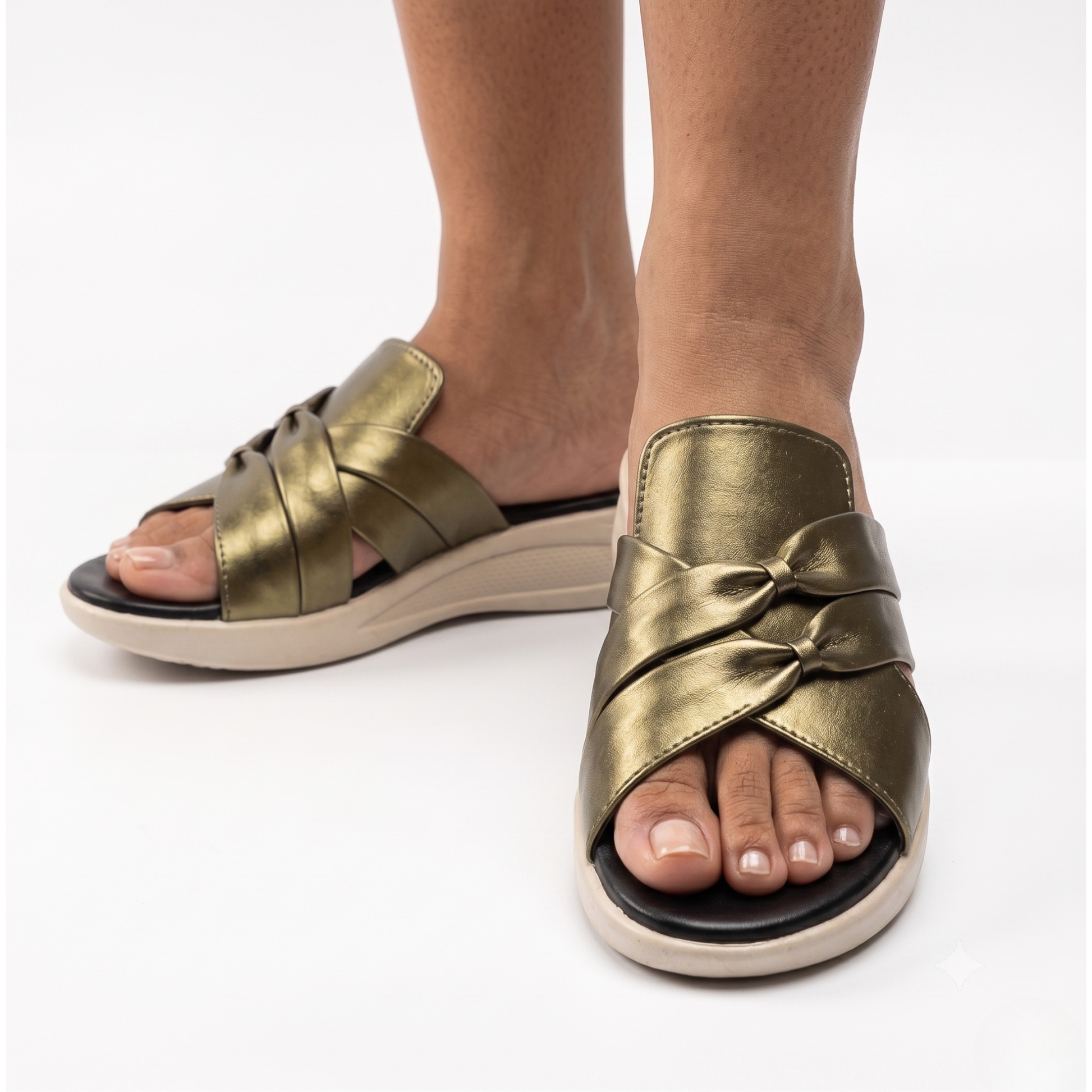 CASUAL GREEN SLIDES 492 GN