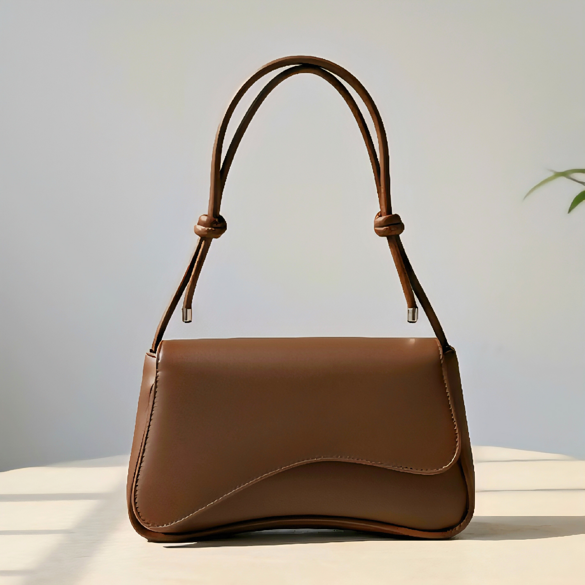 ART14-BROWN / HANDBAG