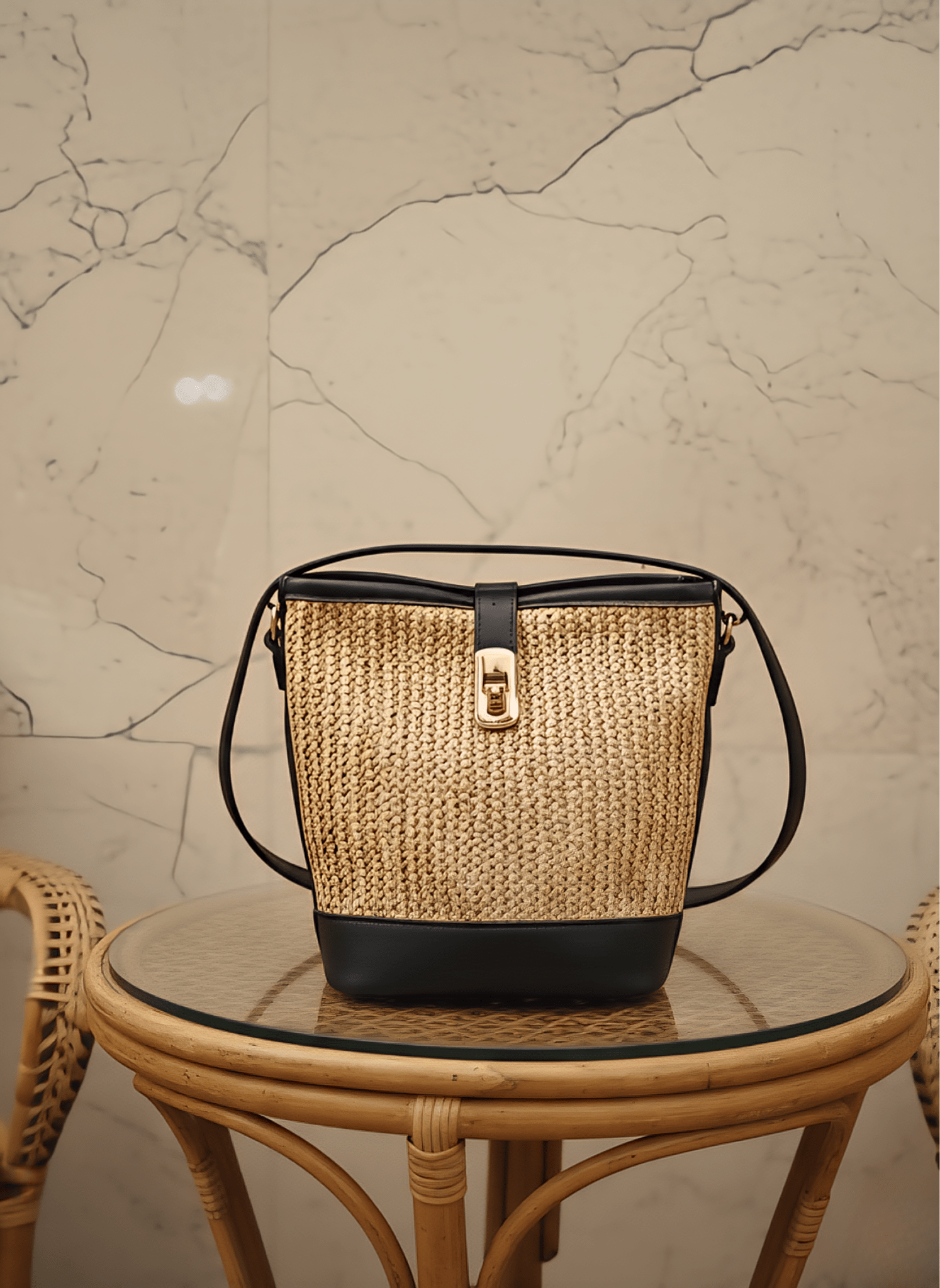 ART17-BK Summer Straw Crossbody Bag - Sawa.pkWomen footwear shoes affordable