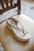PEARLESCENT CREAM PLATFORMS 448 F - Sawa.pkWomen footwear shoes affordable